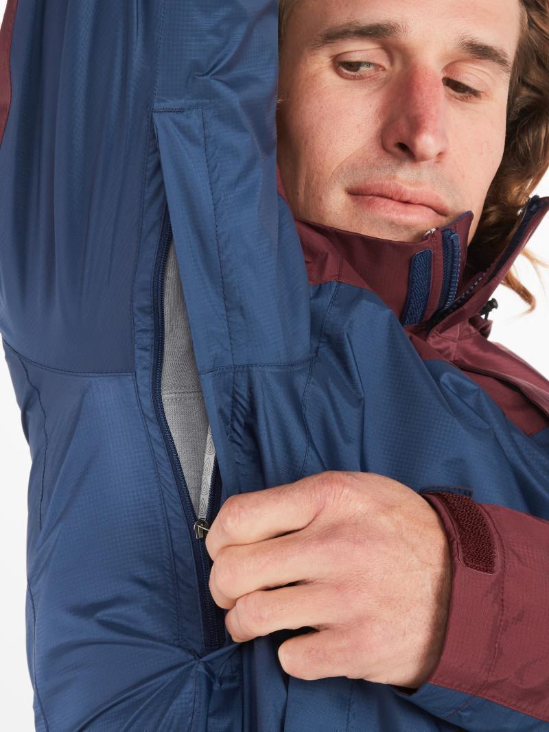 PreCip Eco Jacket - Mens - Arctic Navy / Port Royal 5