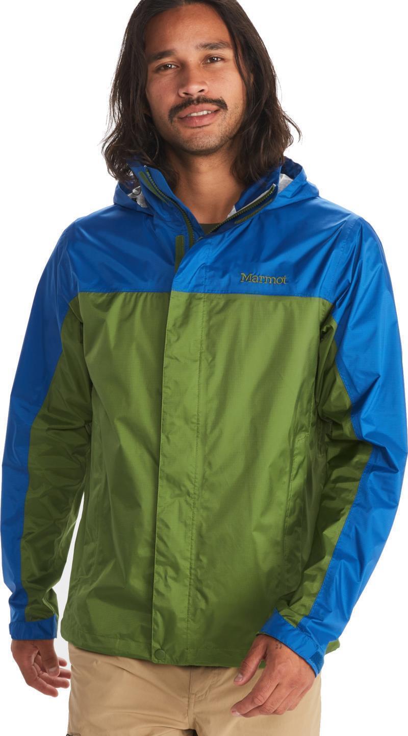 PreCip Eco Jacket - Mens - Foliage / Dark Azure 1