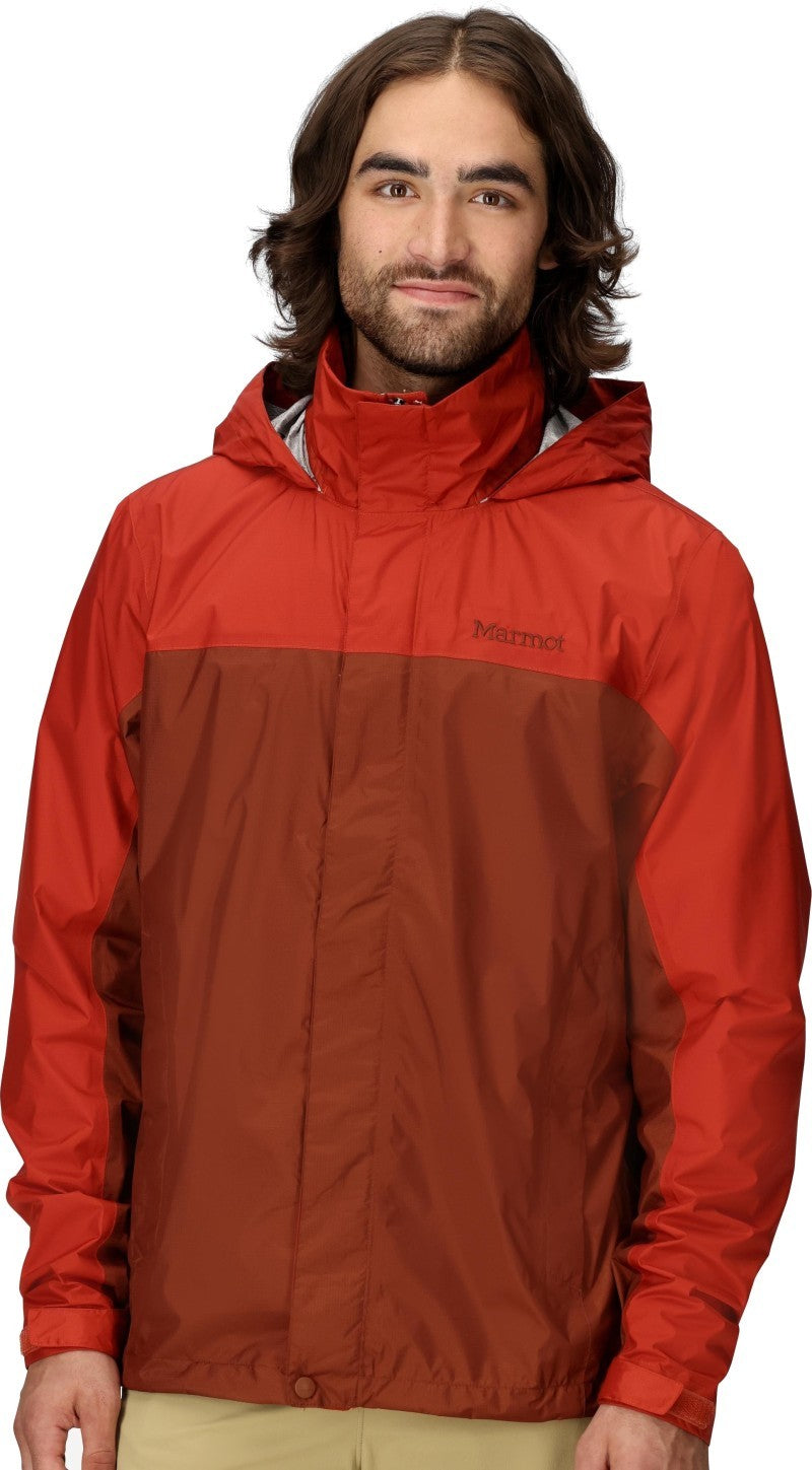 PreCip Eco Jacket - Mens - pecan / sumac 1
