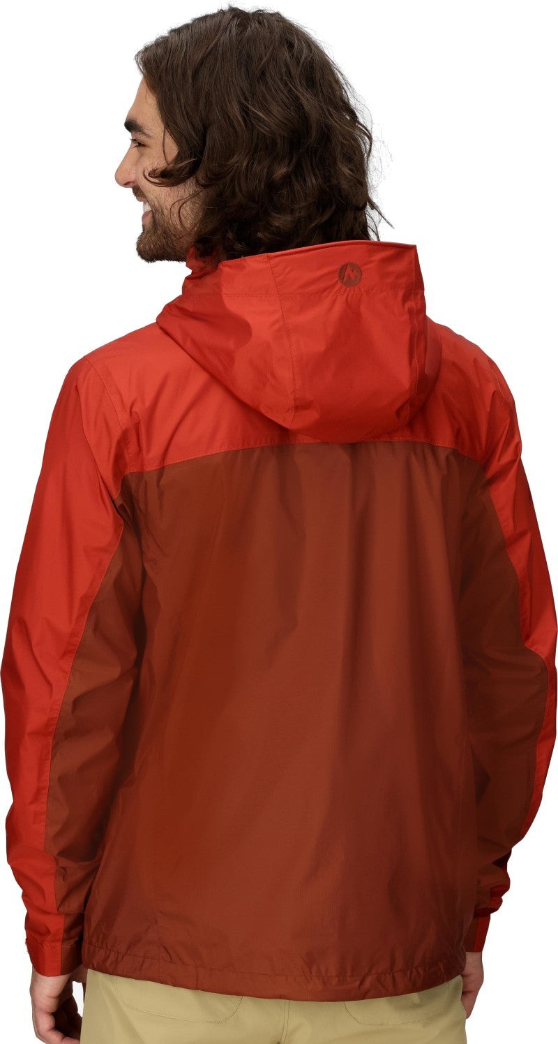 PreCip Eco Jacket - Mens - pecan / sumac 1