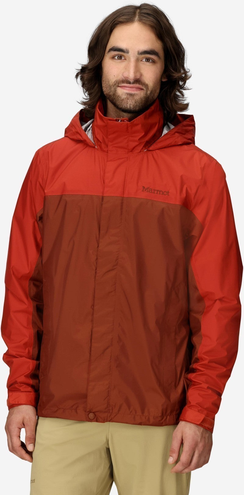 PreCip Eco Jacket - Mens - pecan / sumac 1