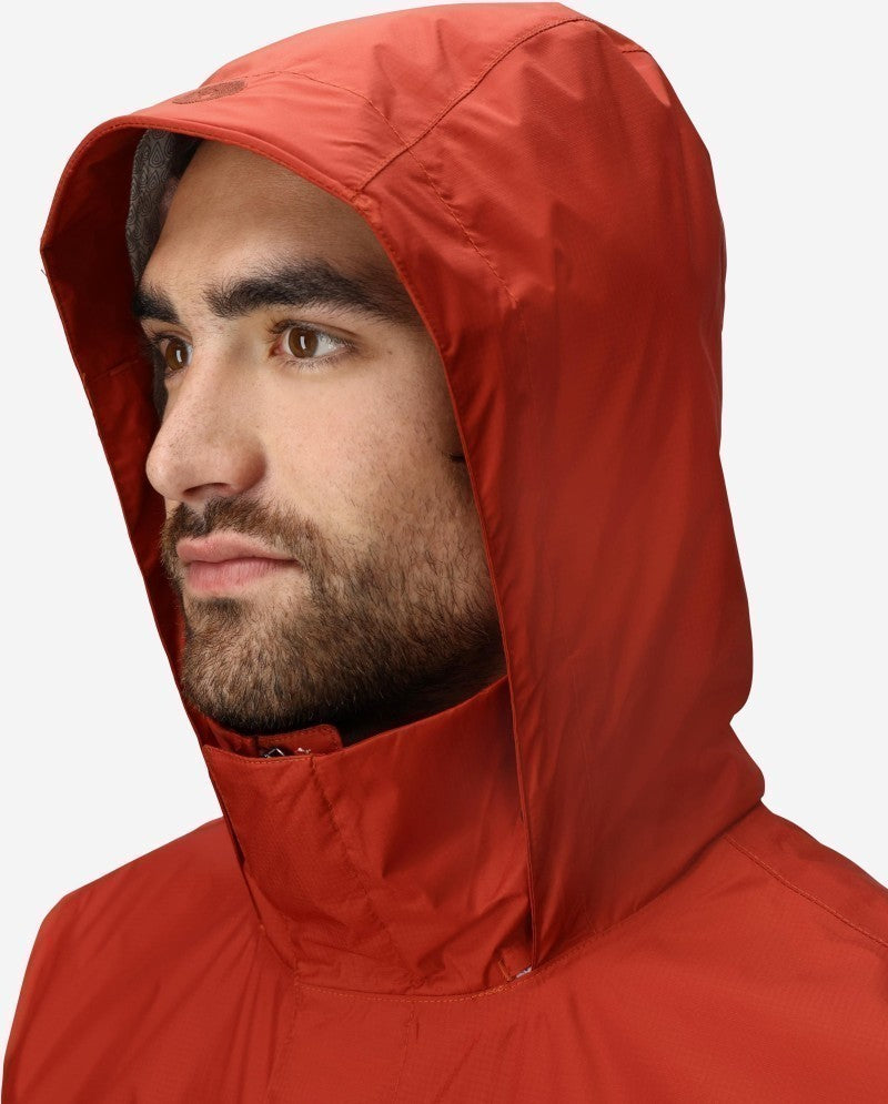 PreCip Eco Jacket - Mens - pecan / sumac 1