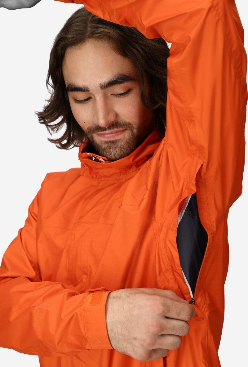 PreCip Eco Jacket - Mens - red sun 1