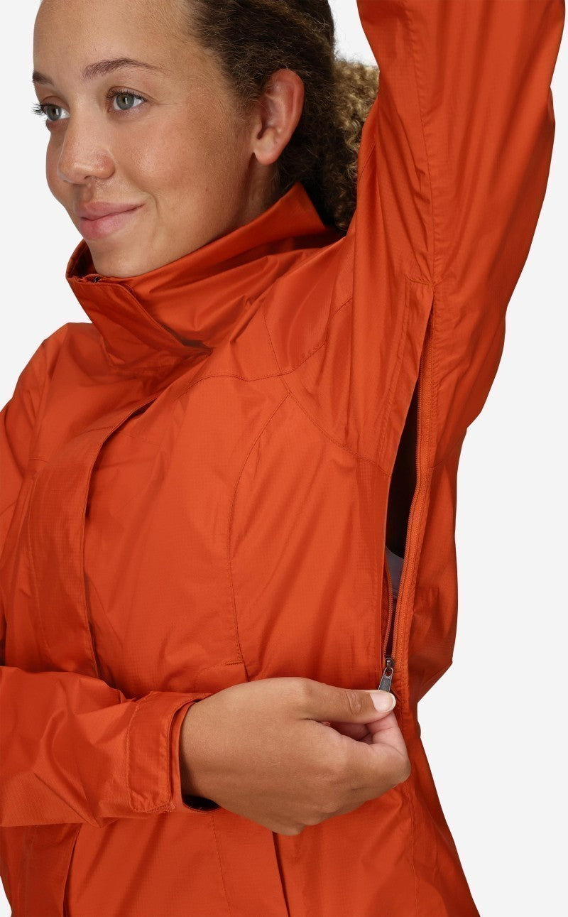 PreCip Eco Jacket - Womens - ginger blossom 1