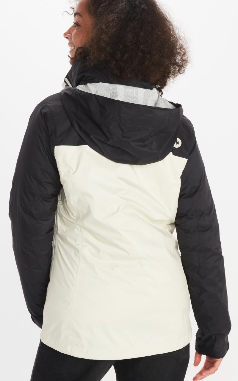 PreCip Eco Jacket - Womens - papyrus / black 1