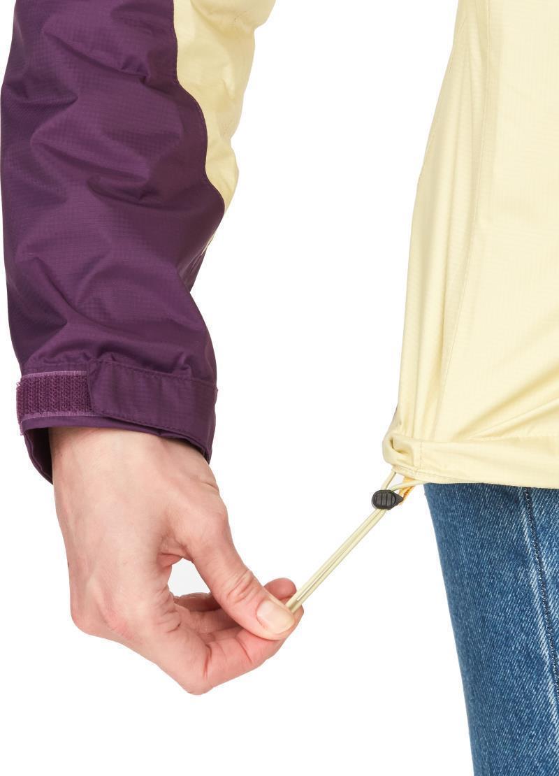 PreCip Eco Jacket - Womens - wheat / purple fig 1