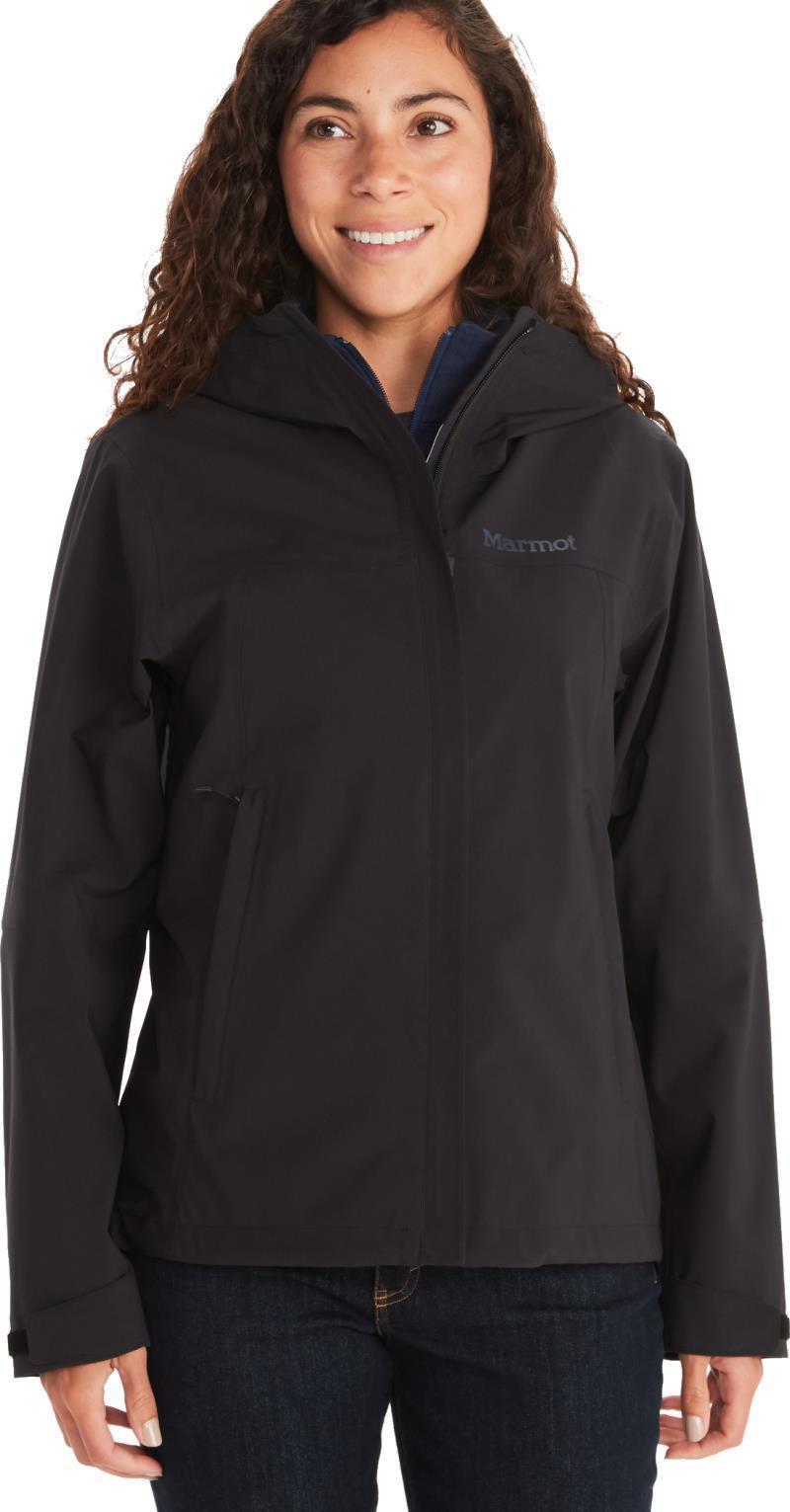 PreCip Eco Pro Jacket - Womens - Black 2