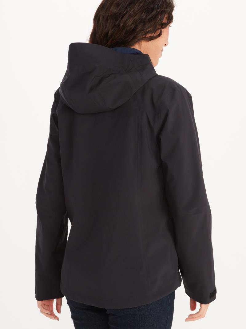 PreCip Eco Pro Jacket - Womens - Black 2