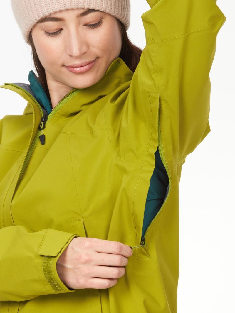 PreCip Eco Pro Jacket - Womens - Cilantro 3