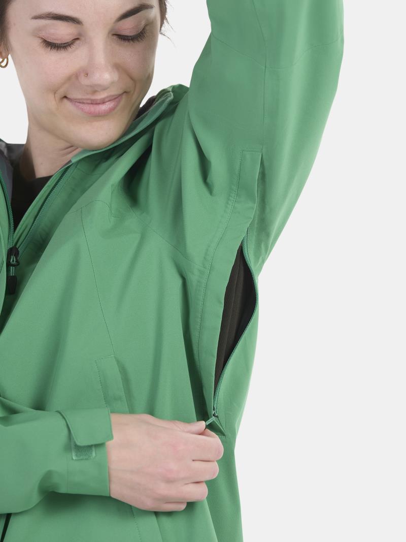 PreCip Eco Pro Jacket - Womens - Clover 3