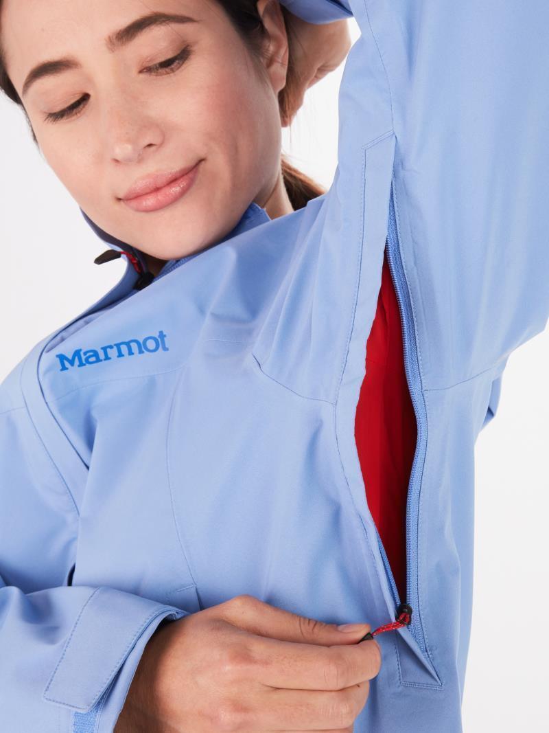 PreCip Eco Pro Jacket - Womens - Getaway Blue 4