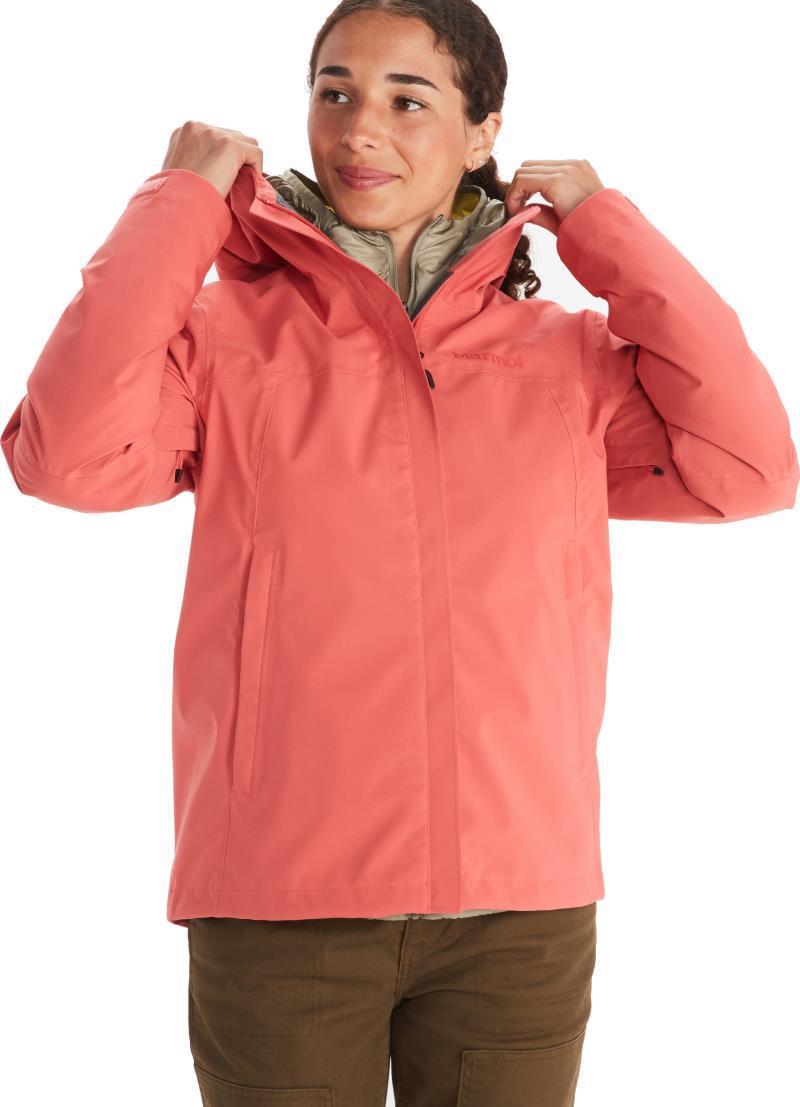 PreCip Eco Pro Jacket - Womens - Grapefruit 1
