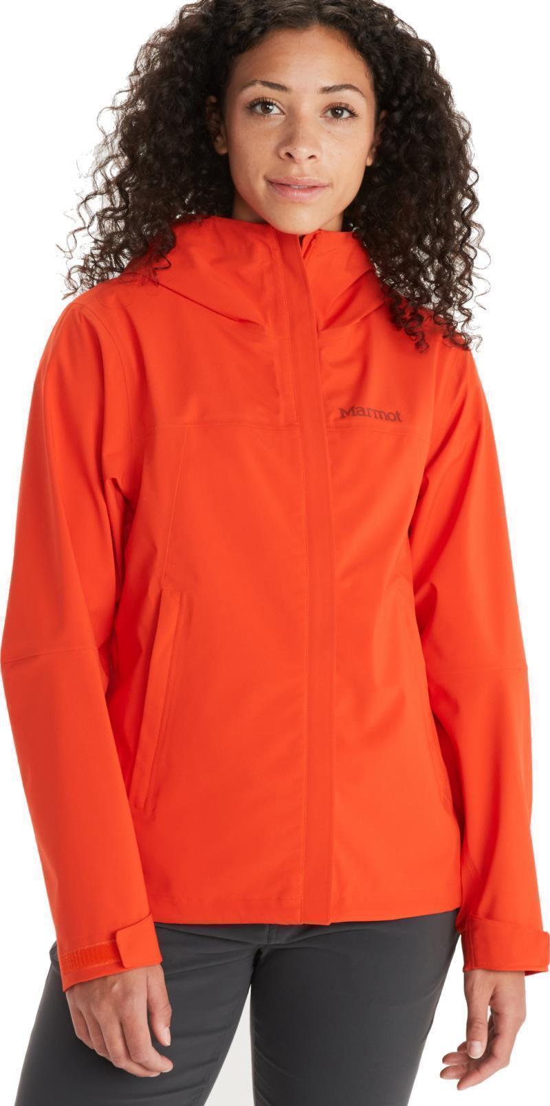 PreCip Eco Pro Jacket - Womens - Red Sun 1