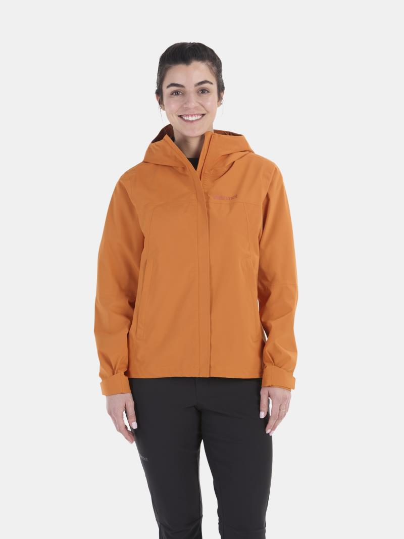 PreCip Eco Pro Jacket - Womens - Tangelo 1