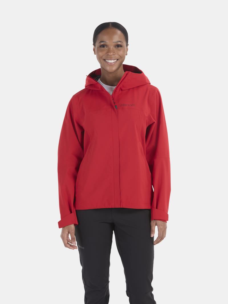 PreCip Eco Pro Jacket - Womens - Team Red 1