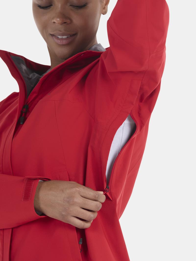 PreCip Eco Pro Jacket - Womens - Team Red 3