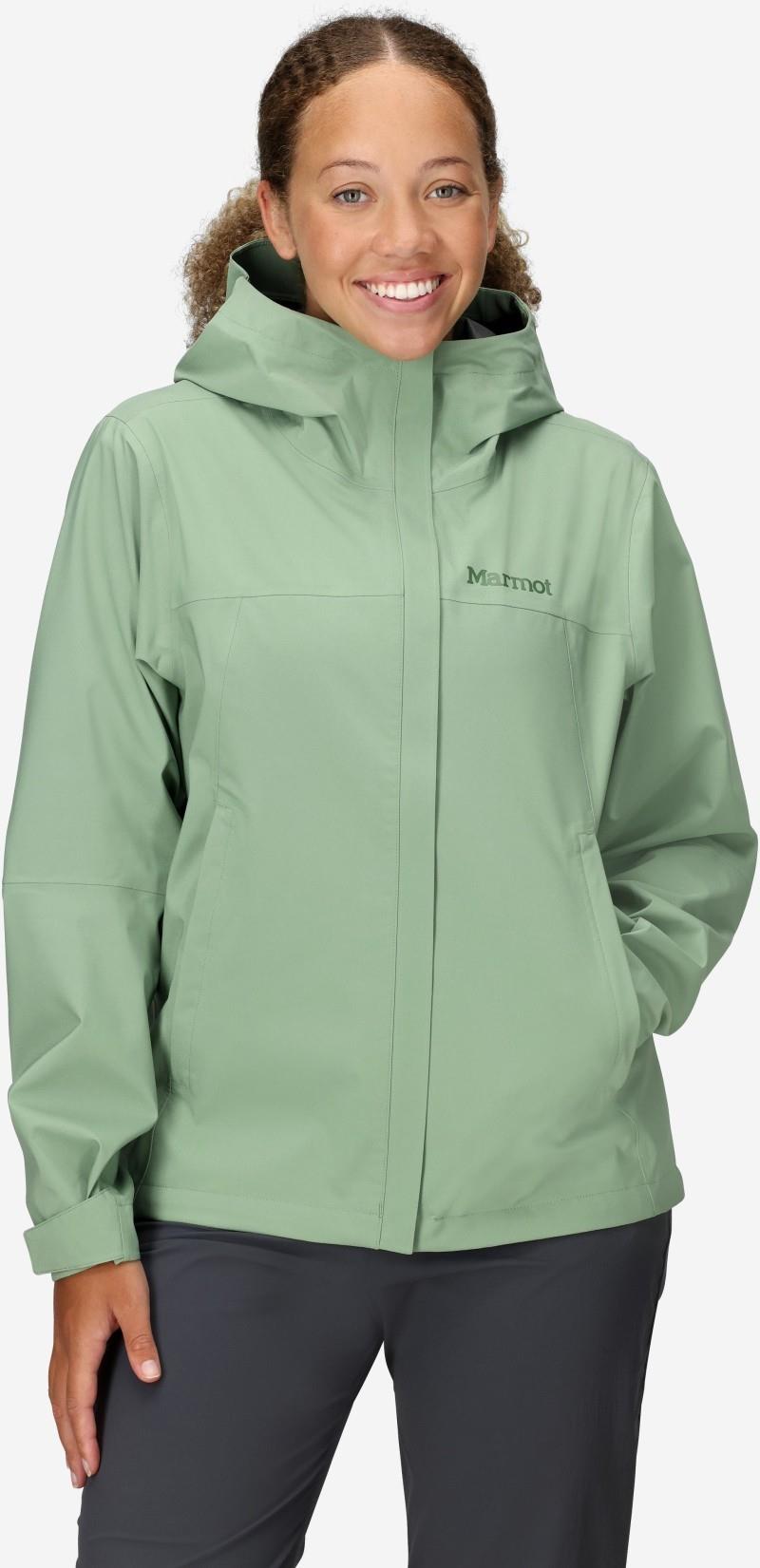 PreCip Eco Pro Jacket - Womens - agate green 1