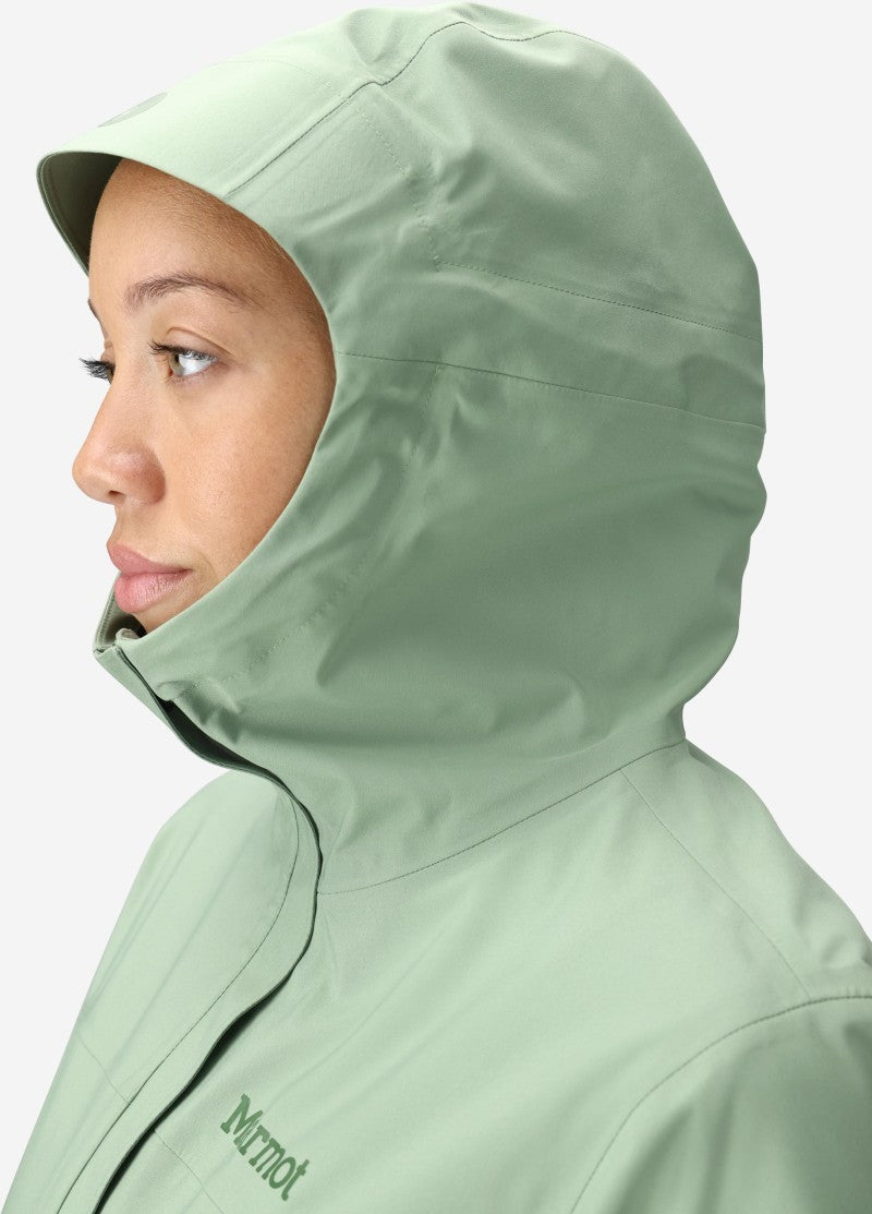 PreCip Eco Pro Jacket - Womens - agate green 1