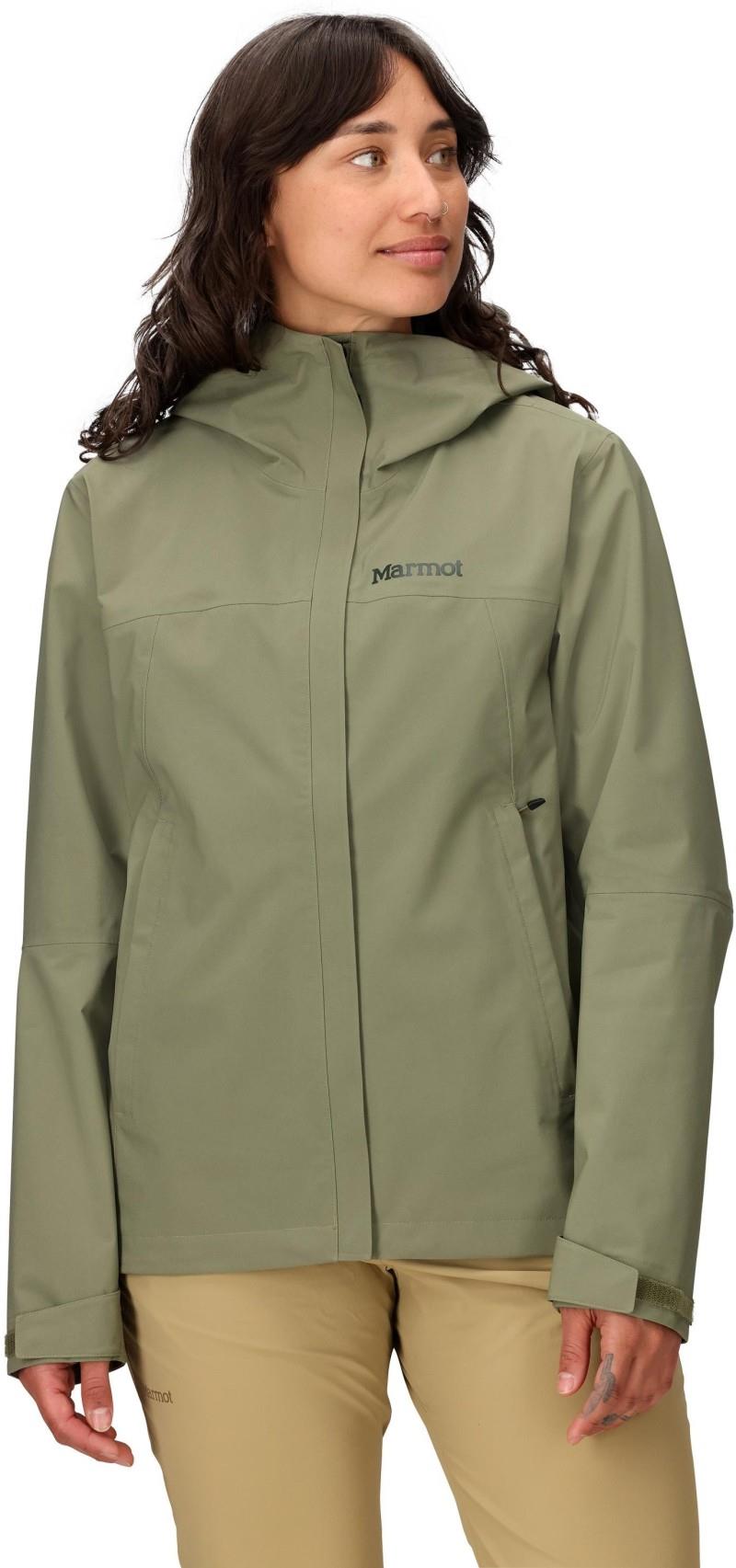 PreCip Eco Pro Jacket - Womens - olive grove 1