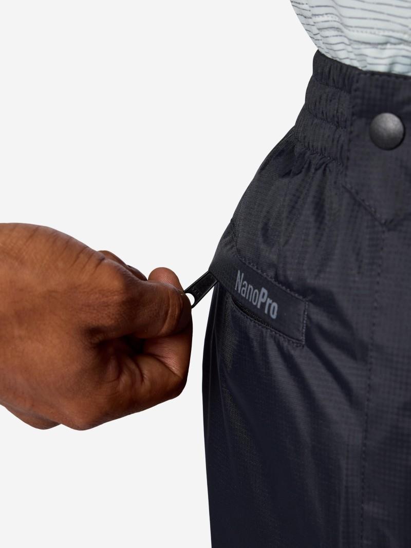 PreCip Evo Full-Zip Pants, Short - Mens - black 1