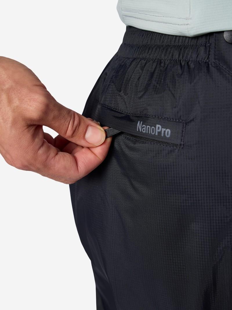 PreCip Evo Full-Zip Pants, Short - Womens - black 1