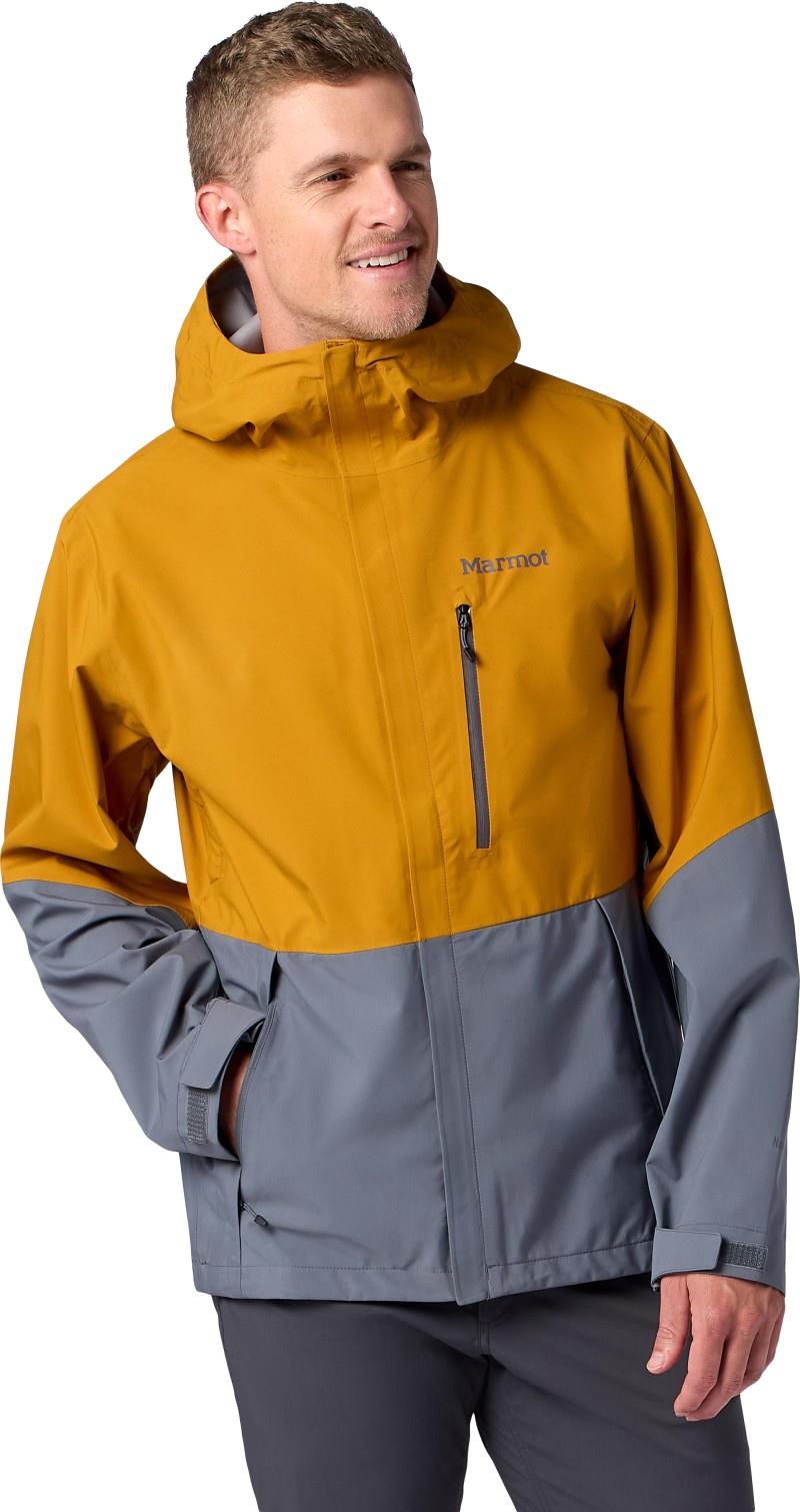 PreCip Evo Pro Jacket - Mens - honey glaze / steel onyx 1