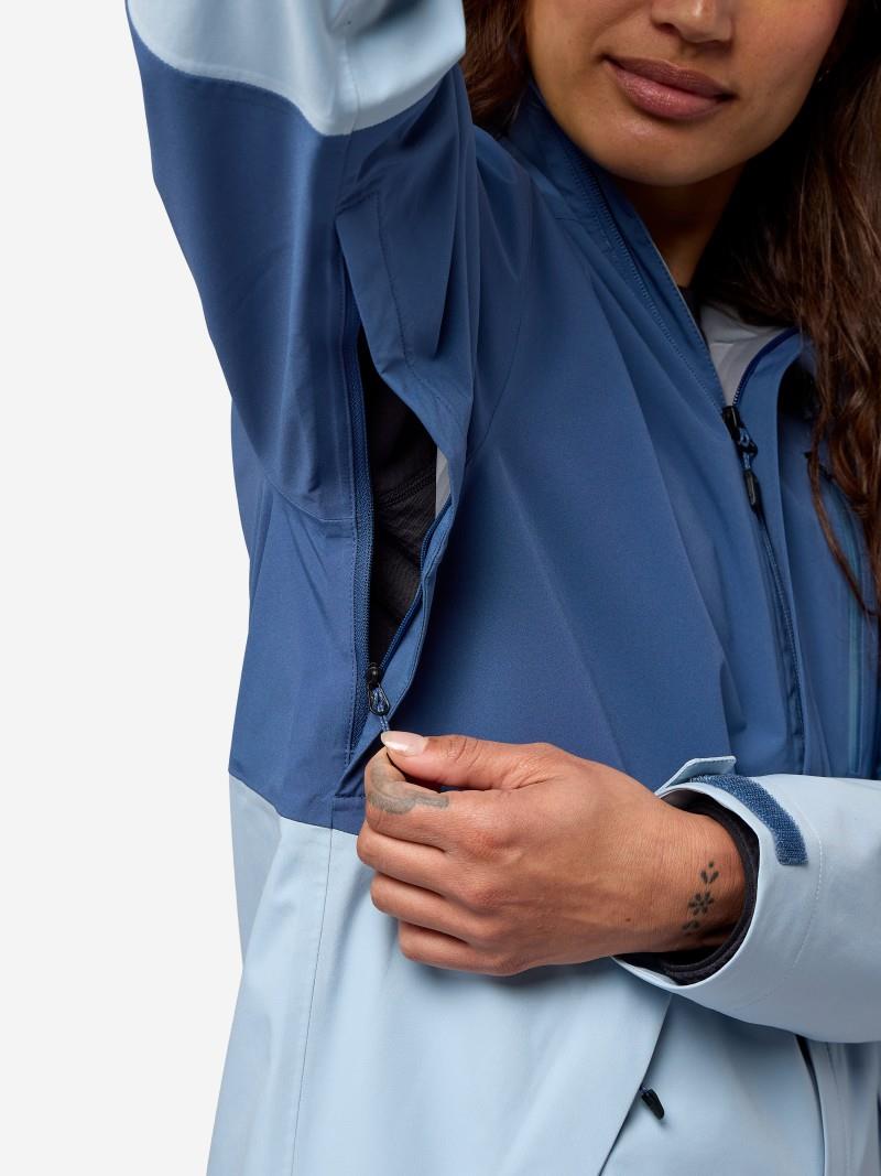 PreCip Evo Pro Jacket - Womens - blue currant / satin blue 1