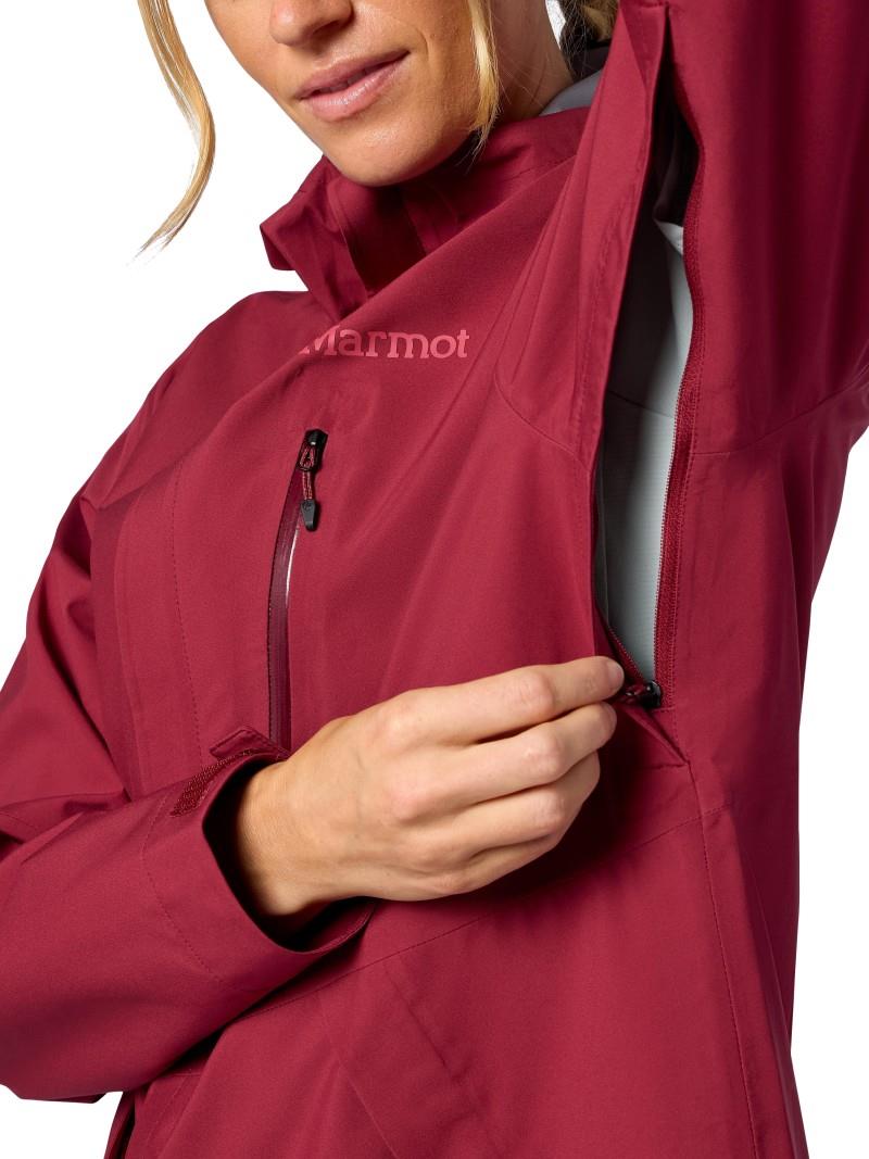 PreCip Evo Pro Jacket - Womens - cosmos red 1