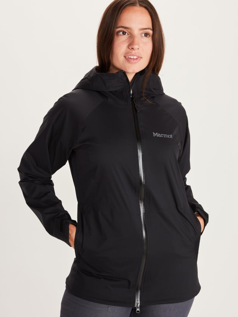 PreCip Stretch Jacket - Womens - Black 3