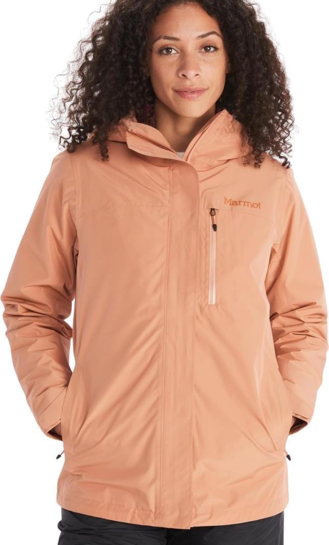 Ramble Component Jacket - Womens - Rose Gold 1