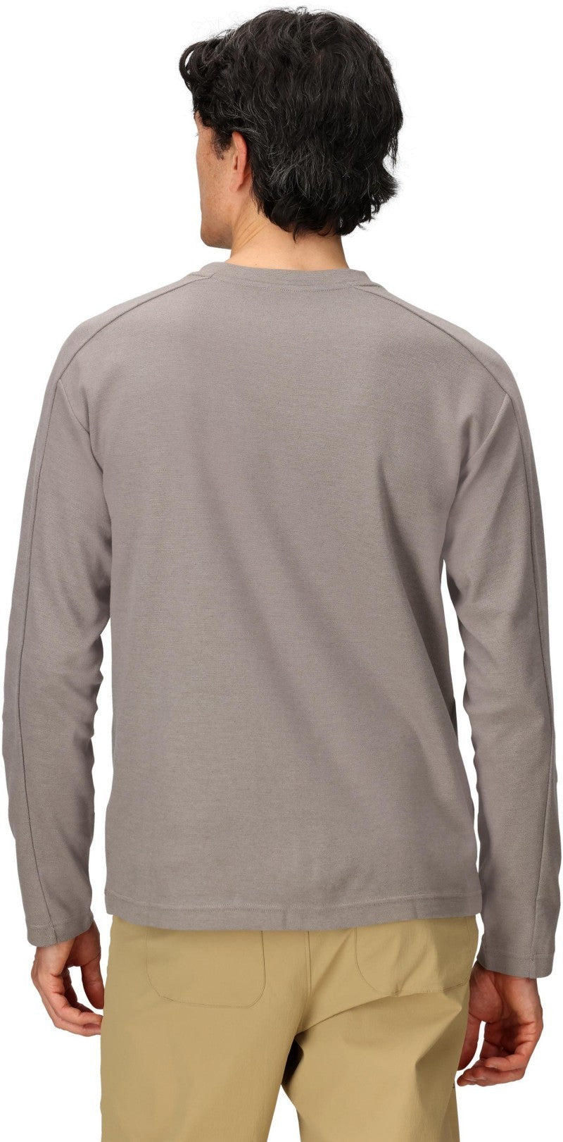 Redwood Henley LS - Mens - claystone heather 1