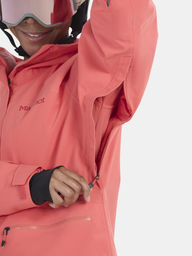Refuge Insulated Jacket - Womens - Grapefruit 5