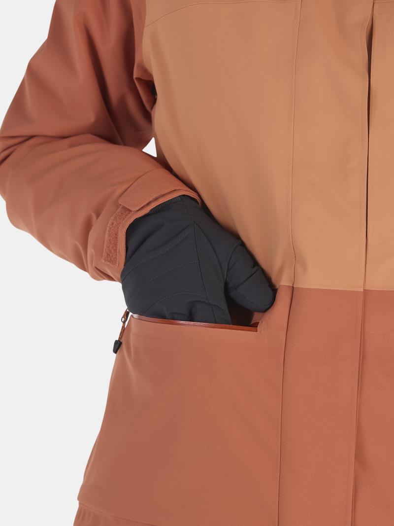 Refuge Insulated Jacket - Womens - Sunburn / Auburn 3