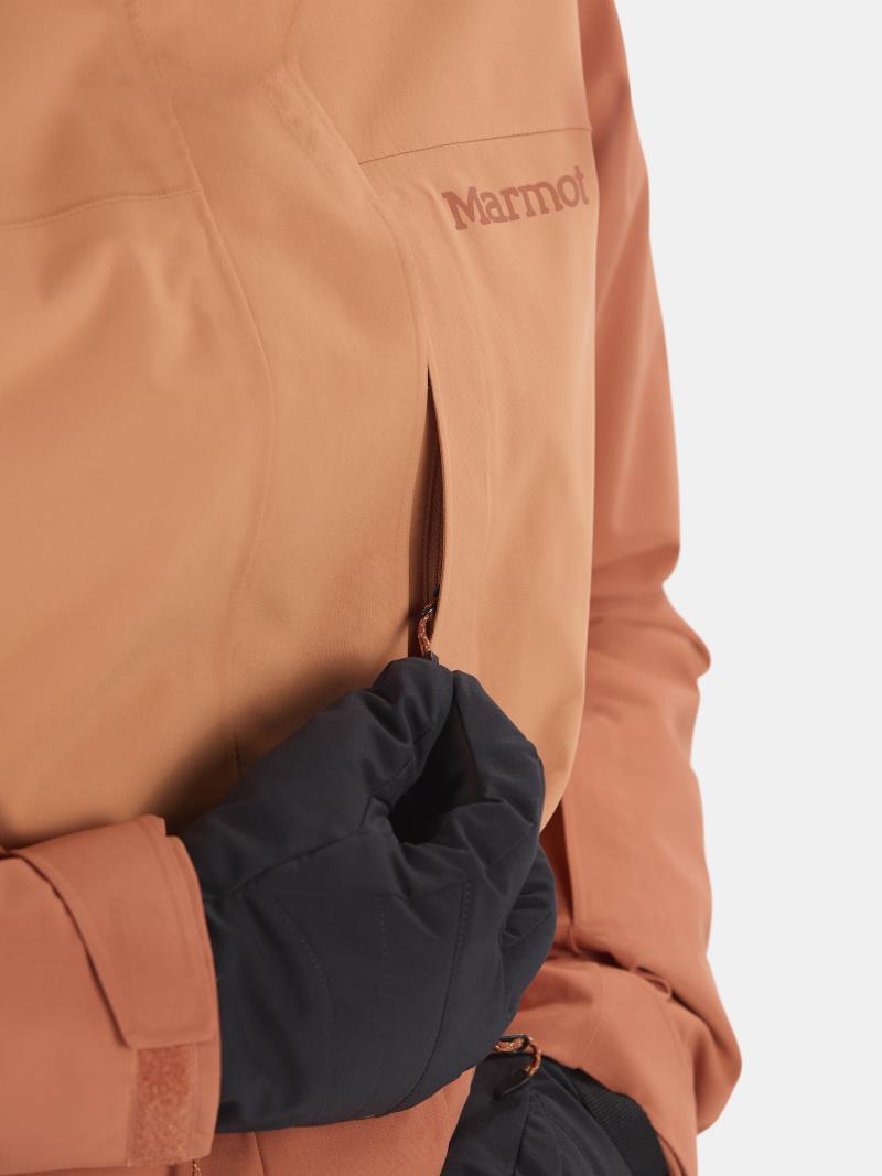 Refuge Insulated Jacket - Womens - Sunburn / Auburn 4
