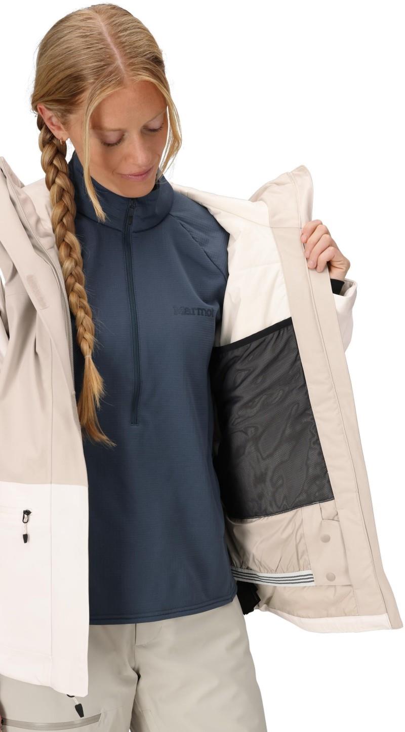 Refuge Insulated Jacket - Womens - birch bark / pearl 1