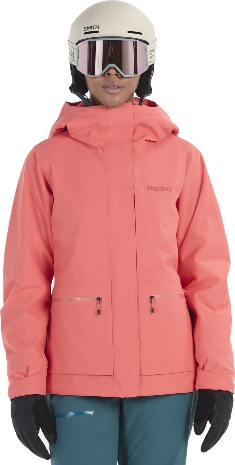 Refuge Insulated Jacket - Womens - grapefruit 1