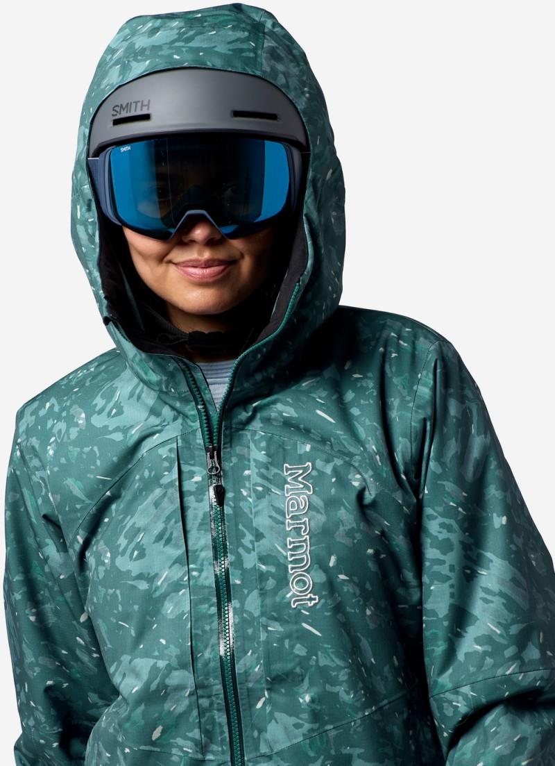 Refuge Insulated Jacket - Womens - oasis print 1
