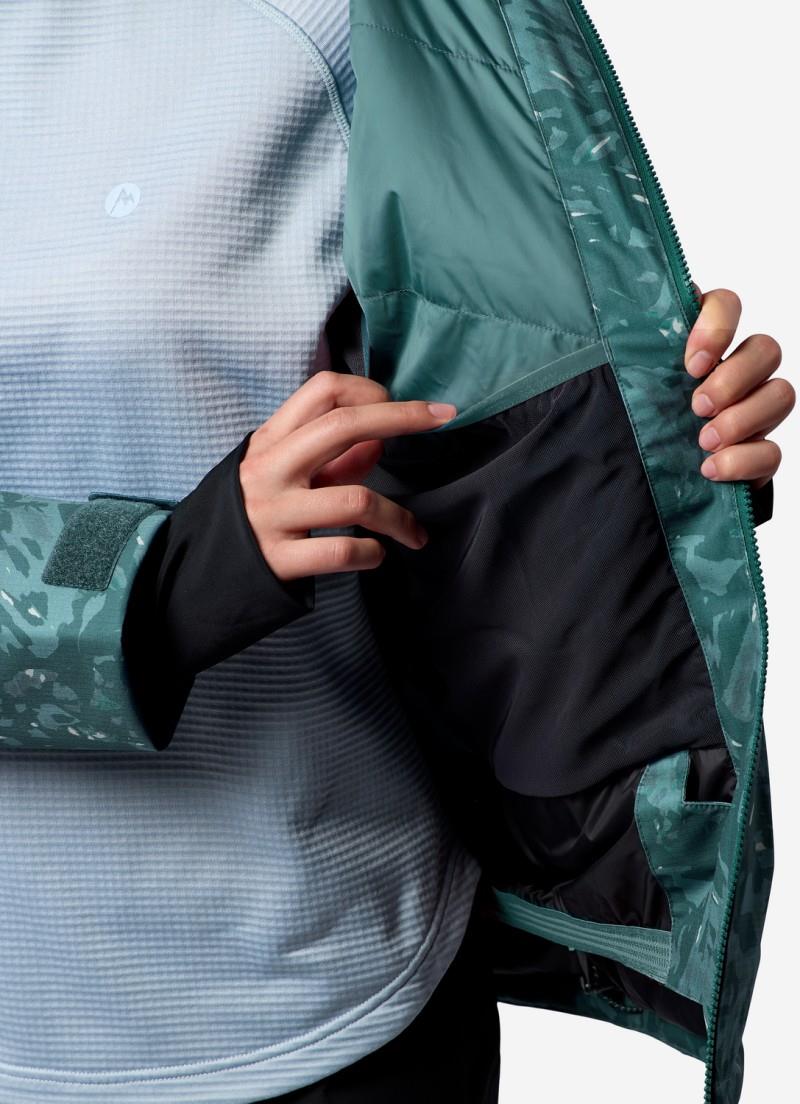Refuge Insulated Jacket - Womens - oasis print 1