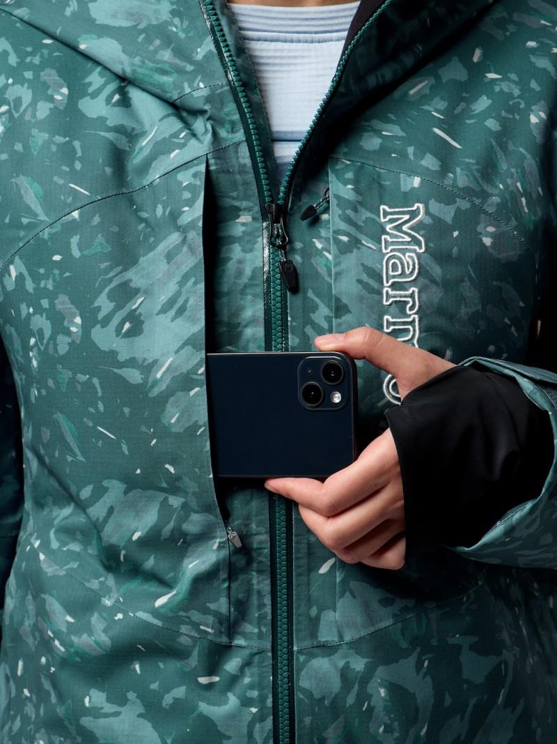 Refuge Insulated Jacket - Womens - oasis print 1