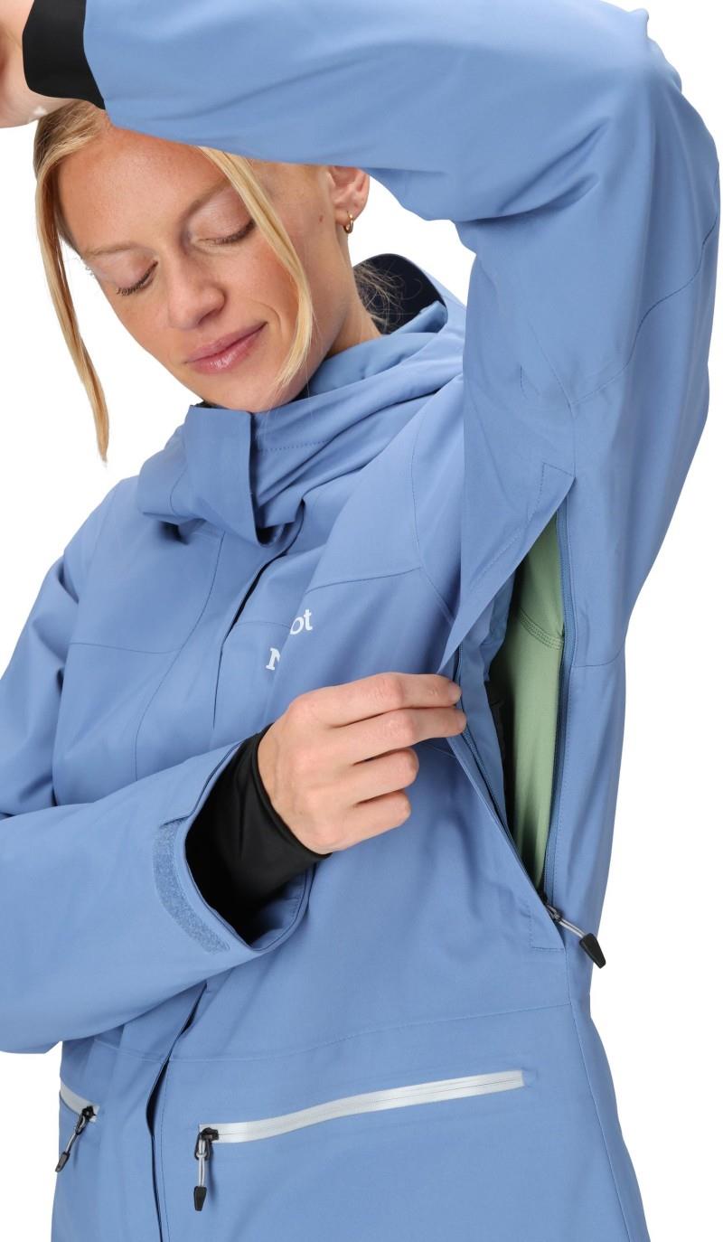 Refuge Insulated Jacket - Womens - rain cloud 1
