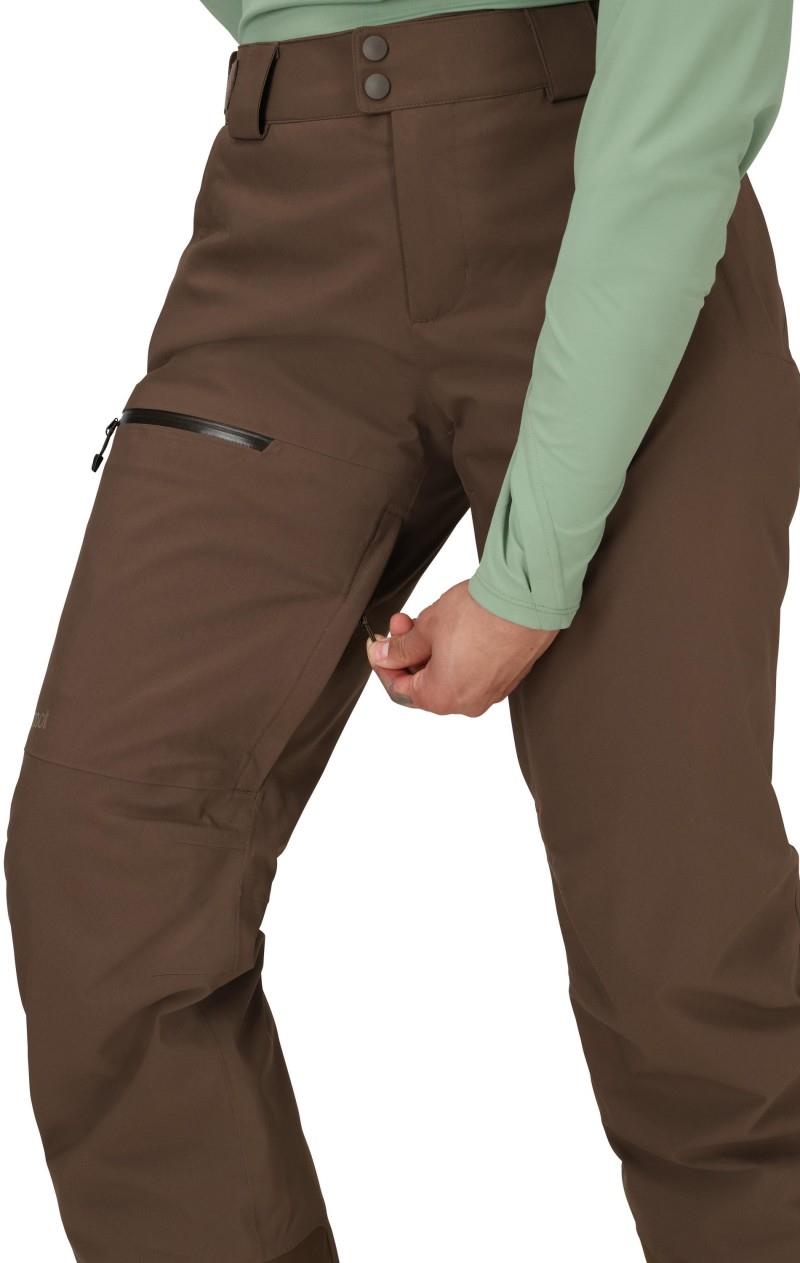 Refuge Insulated Pants, Reg - Womens - hickory nut 1