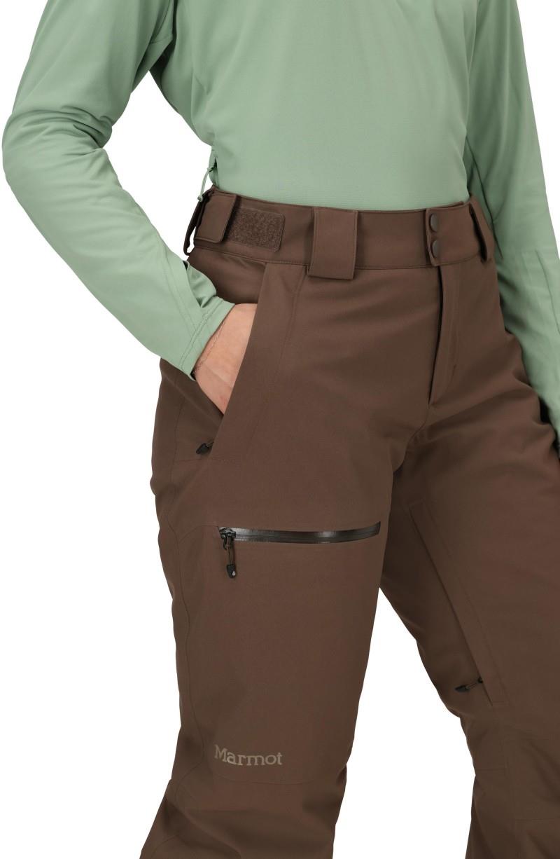 Refuge Insulated Pants, Reg - Womens - hickory nut 1