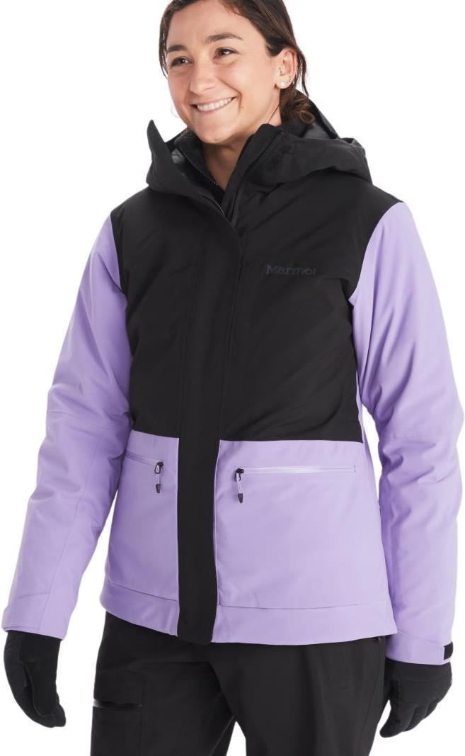 Refuge Jacket - Womens - Black / Paisley Purple 1