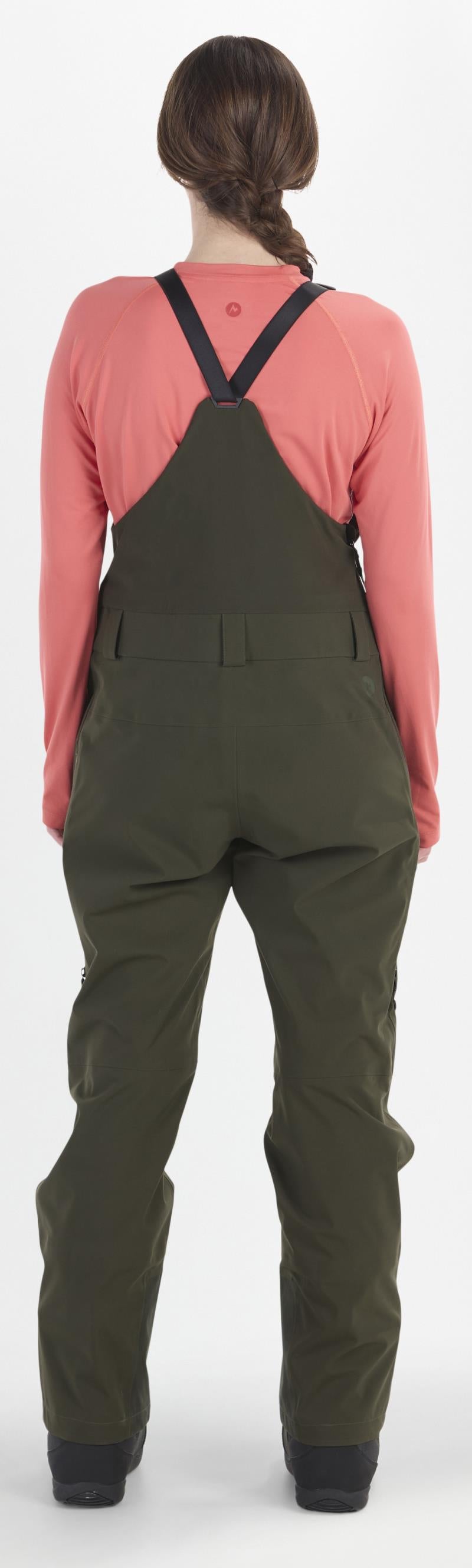 Refuge Pro Bibs - Womens - Rosin Green 2