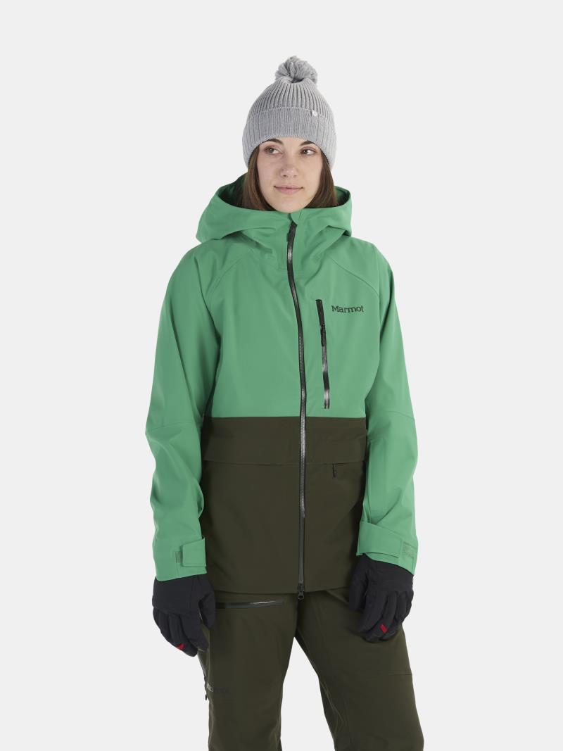 Refuge Pro Jacket - Womens - Clover / Rosin Green 1