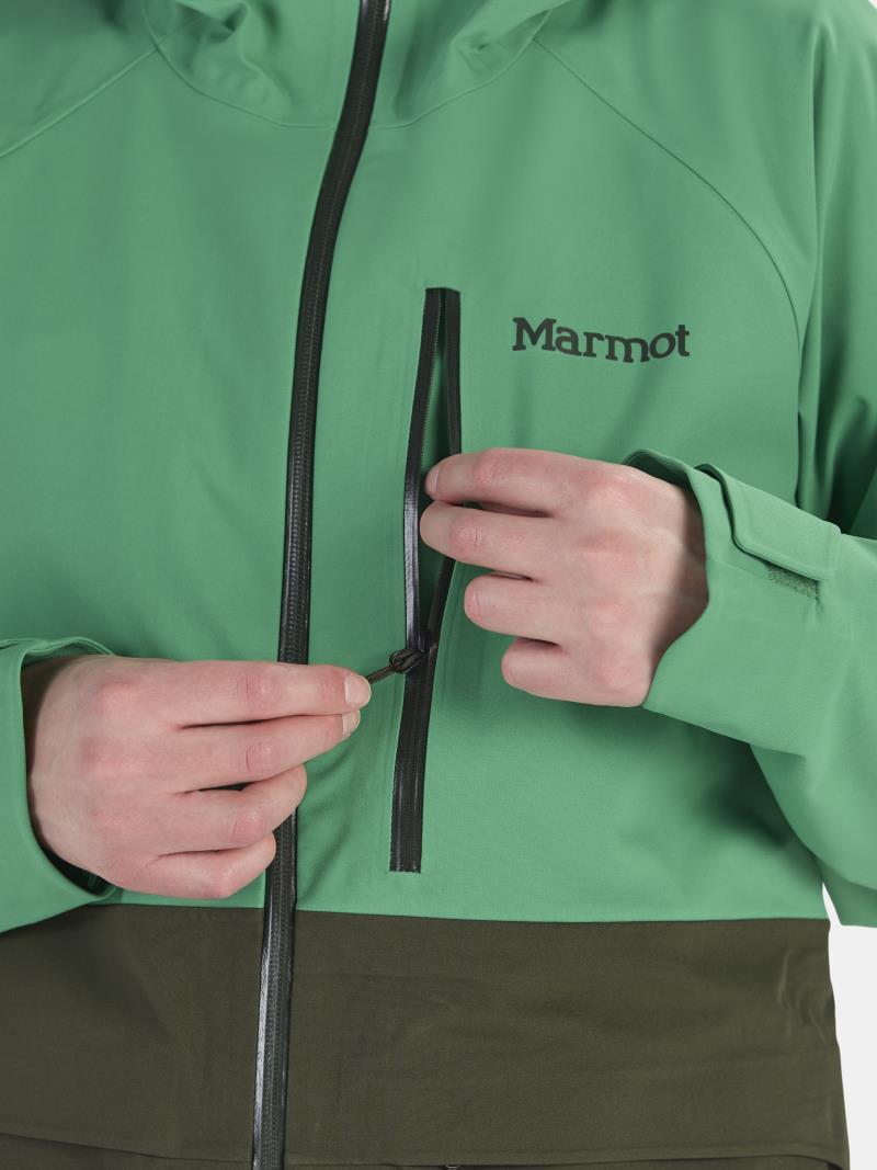 Refuge Pro Jacket - Womens - Clover / Rosin Green 4