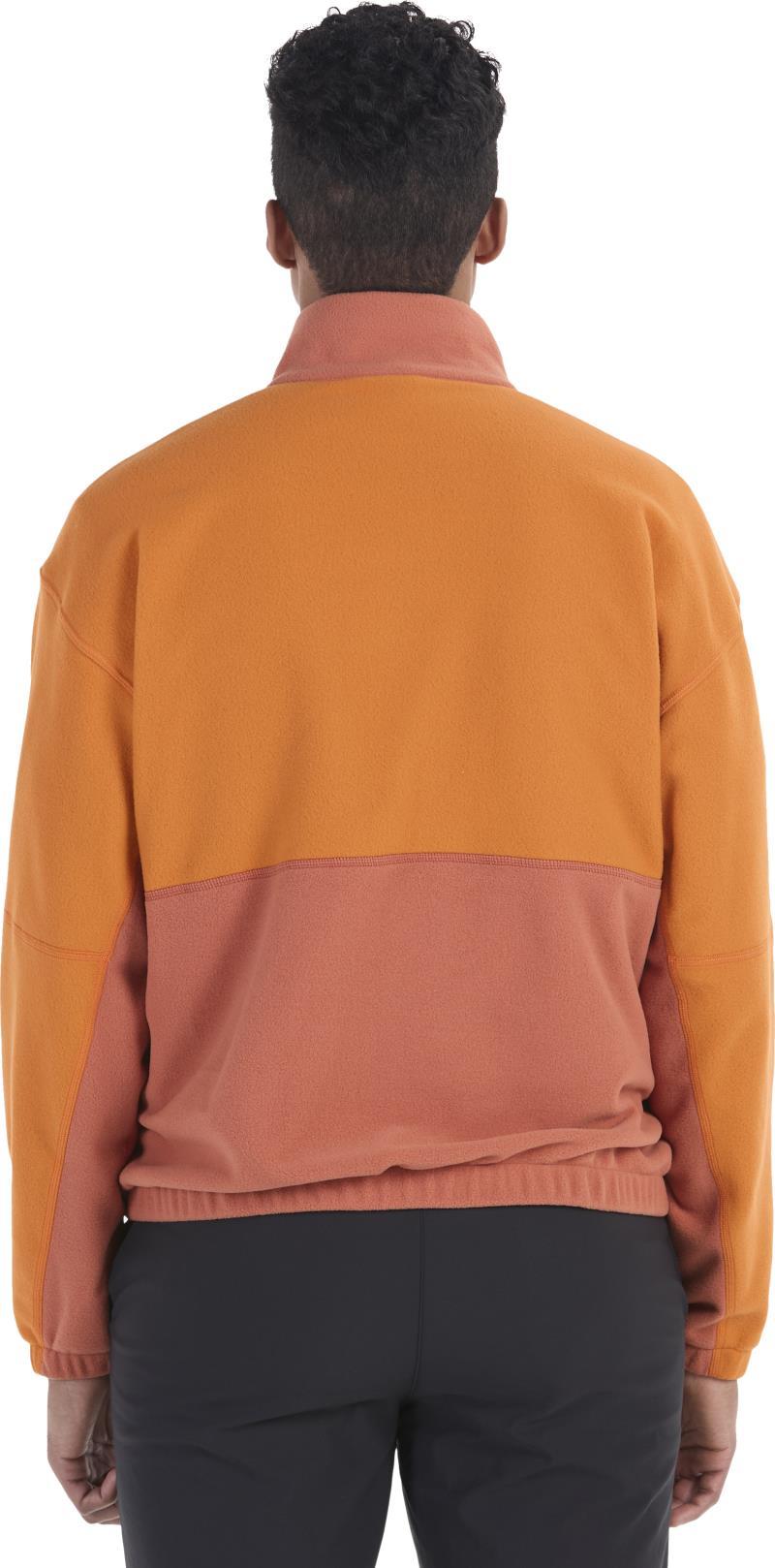 Retro Rocklin 1/2 Zip - Mens - Tangelo / Auburn 2