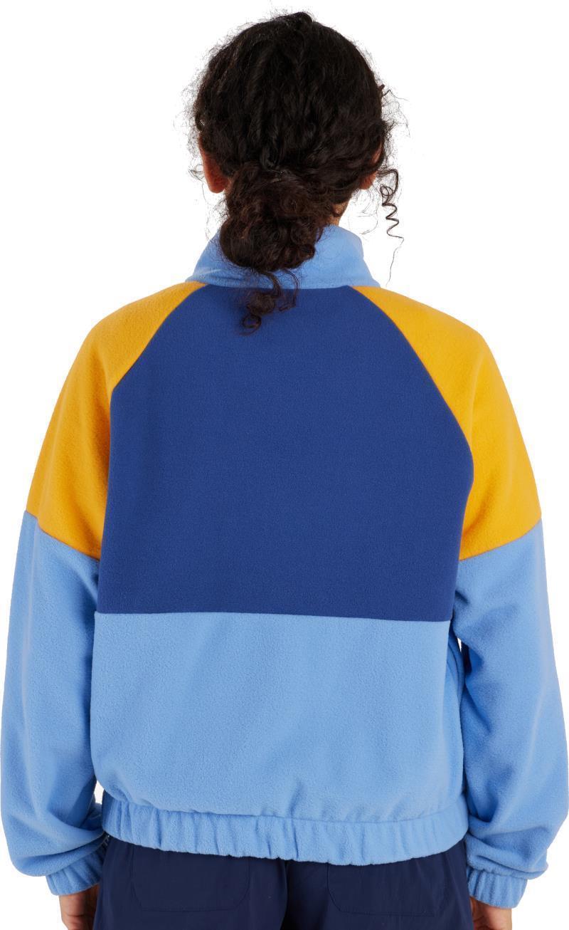 Retro Rocklin 1/2 Zip - Womens - Blue Bonnet / Twilight Blue / Golden Sun 4