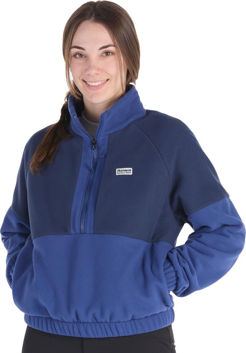 Retro Rocklin 1/2 Zip - Womens - Twilight Blue / Arctic Navy 1