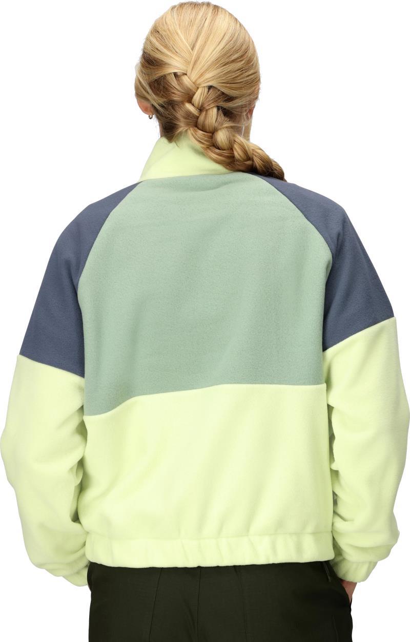 Retro Rocklin 1/2 Zip - Womens - matcha / agate green / thunderhead 1